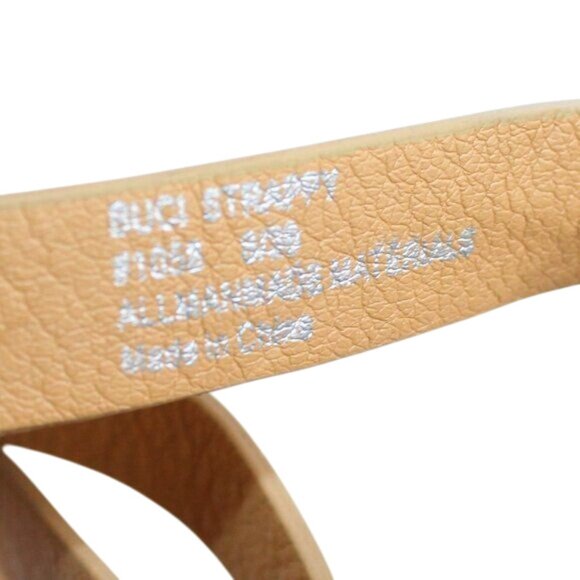 Seven7 Womens Sz 8M Buci Strappy Boho Festival Coastal Tan Brown Beige Sandals - Picture 9 of 10